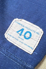 画像をギャラリービューアに読み込む, MADE IN USA 70-80&#39;S HOCKEY GAME SHIRT  / BLUE [SIZE: 40 USED]
