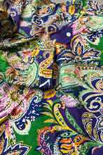 画像をギャラリービューアに読み込む, 90&#39;S CUSTOM FIT L/S PAISLEY PATTERN SHIRT / MULTI [SIZE: L USED]
