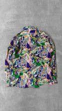 画像をギャラリービューアに読み込む, 90&#39;S CUSTOM FIT L/S PAISLEY PATTERN SHIRT / MULTI [SIZE: L USED]
