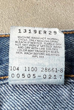 画像をギャラリービューアに読み込む, MADE IN MEXICO Y2K EARLY 00&#39;S 505 DENIM PANTS / INDIGO [SIZE: 33 USED]
