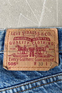MADE IN MEXICO Y2K EARLY 00'S 505 DENIM PANTS / INDIGO [SIZE: 33 USED]