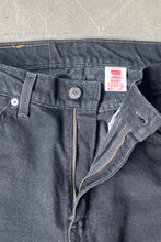 画像をギャラリービューアに読み込む, MADE IN MEXICO 97&#39;S ORANGE TAB 505 DENIM PANTS / SULFUR BLACK [SIZE: 32 USED]
