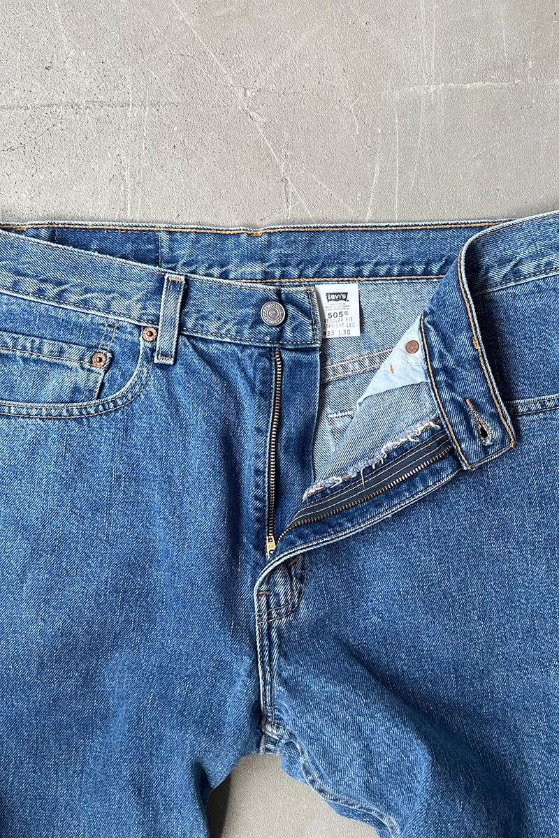 Y2K 02'S 505 DENIM PANTS / INDIGO [SIZE: 33 USED]