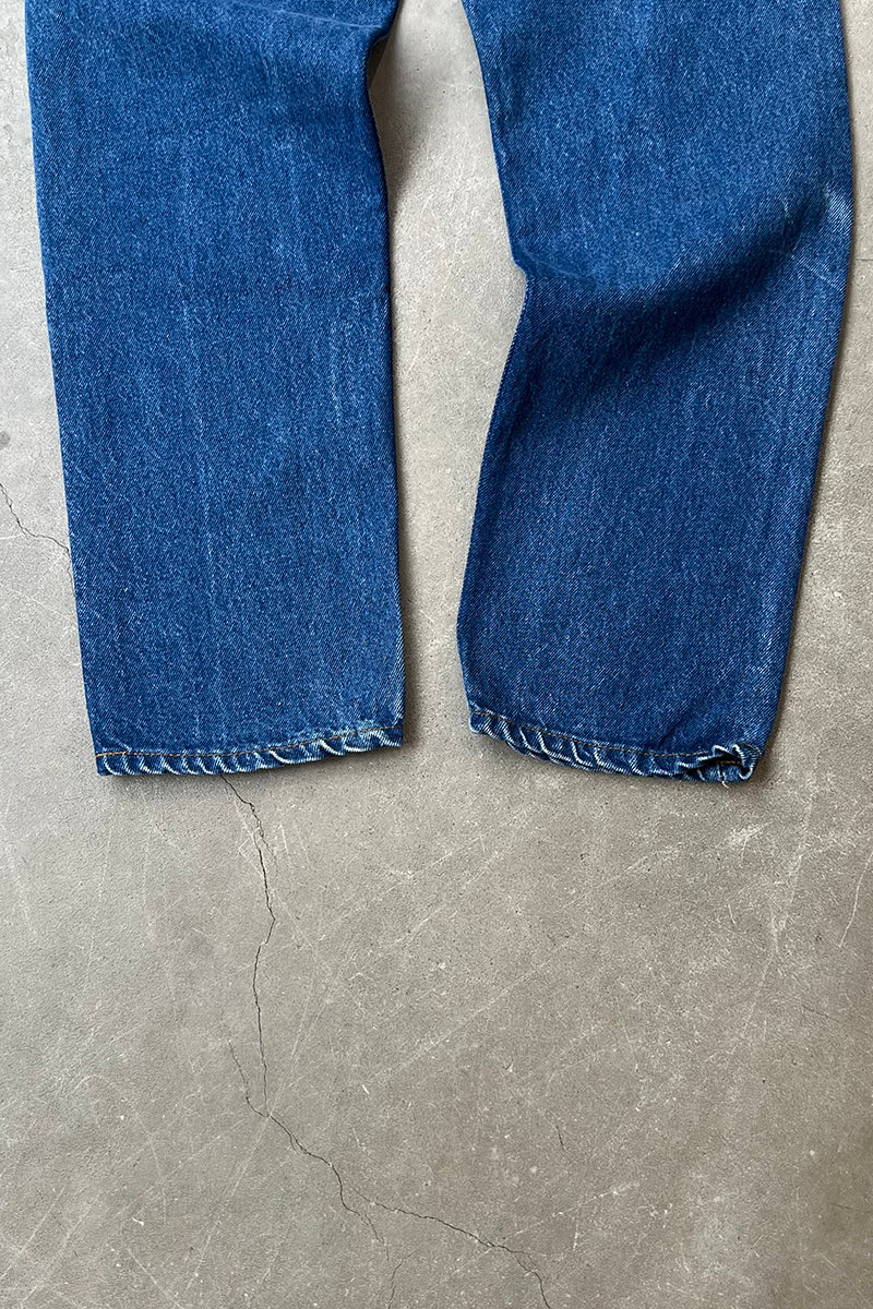 MADE IN USA 90'S 505-0217 DENIM PANTS / INDIGO [SIZE: W32 L30 USED]