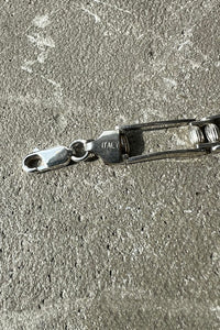 MADE IN ITALY 925 SILVER BRACELET / SILVER [SIZE: ONE SIZE USED]