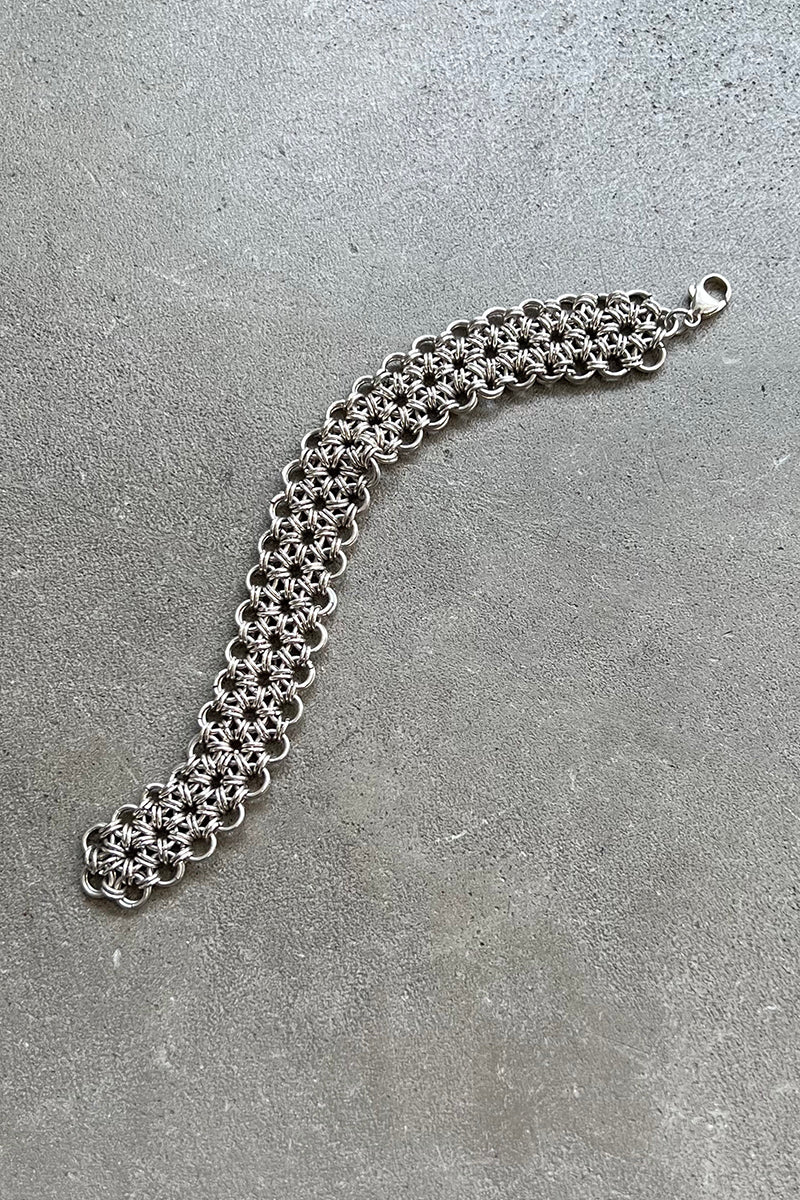 925 SILVER BRACELET / SILVER  [SIZE: ONE SIZE USED]