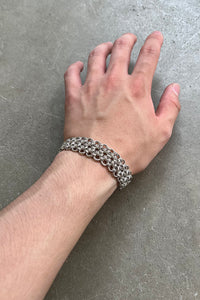 925 SILVER BRACELET / SILVER  [SIZE: ONE SIZE USED]
