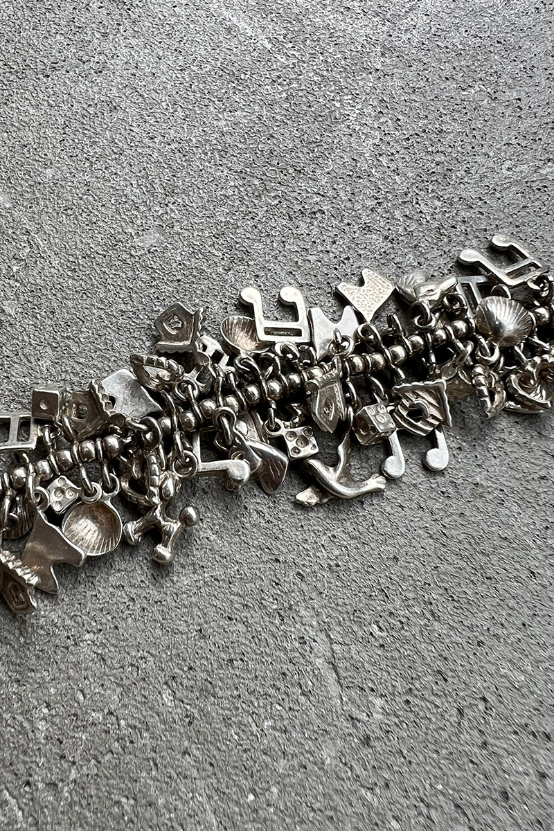 925 SILVER CHARM BRACELET / SILVER [SIZE: ONE SIZE USED]