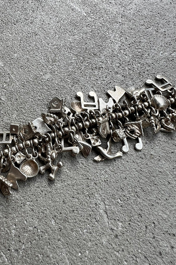 925 SILVER CHARM BRACELET / SILVER [SIZE: ONE SIZE USED]