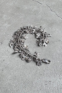 925 SILVER CHARM BRACELET / SILVER  [SIZE: ONE SIZE USED]
