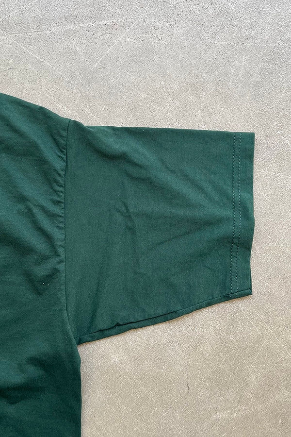 90'S LET'S TALK T-SHIRT / GREEN [SIZE: XL USED]