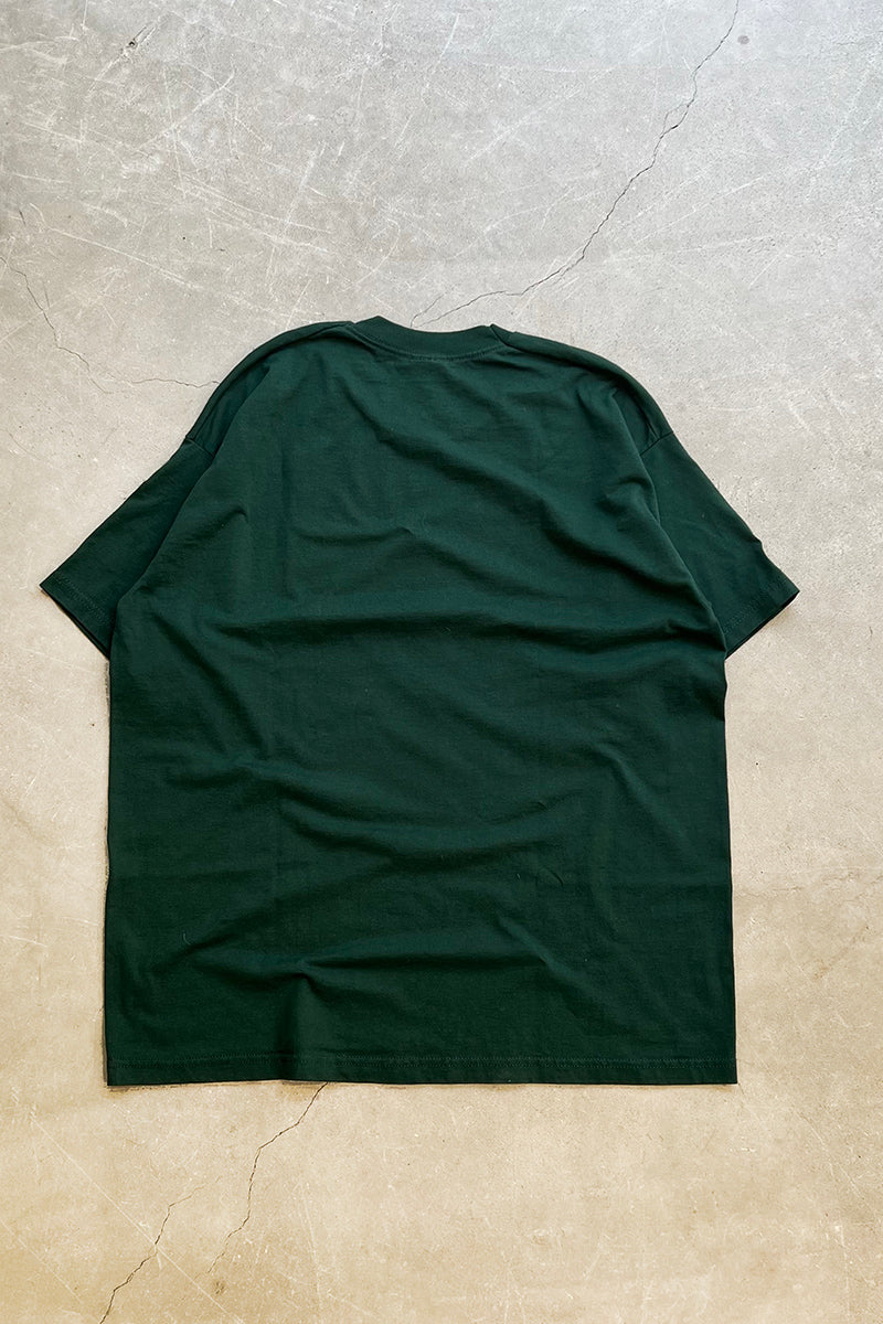 90'S LET'S TALK T-SHIRT / GREEN [SIZE: XL USED]