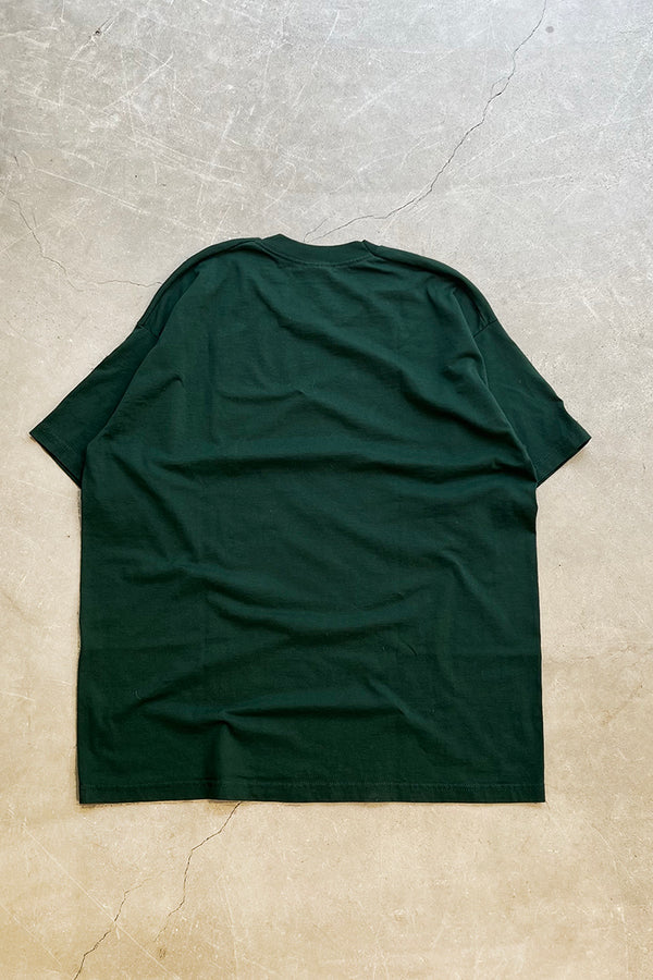 90'S LET'S TALK T-SHIRT / GREEN [SIZE: XL USED]