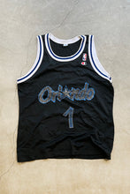 画像をギャラリービューアに読み込む, 90&#39;S ORAND MAGIC HARDAWAY BASKETBALL GAME SHIRT / BLACK [SIZE: M USED]
