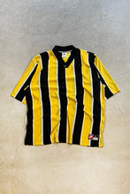 画像をギャラリービューアに読み込む, 90&#39;S STRIPE GAME SHIRT / YELLOW [SIZE: L USED]
