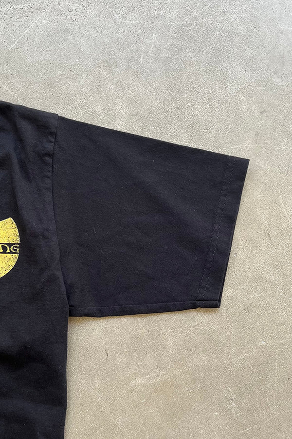 WU-TANG LOGO T-SHIRT / BLACK [SIZE: M USED]