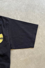 画像をギャラリービューアに読み込む, WU-TANG LOGO T-SHIRT / BLACK [SIZE: M USED]
