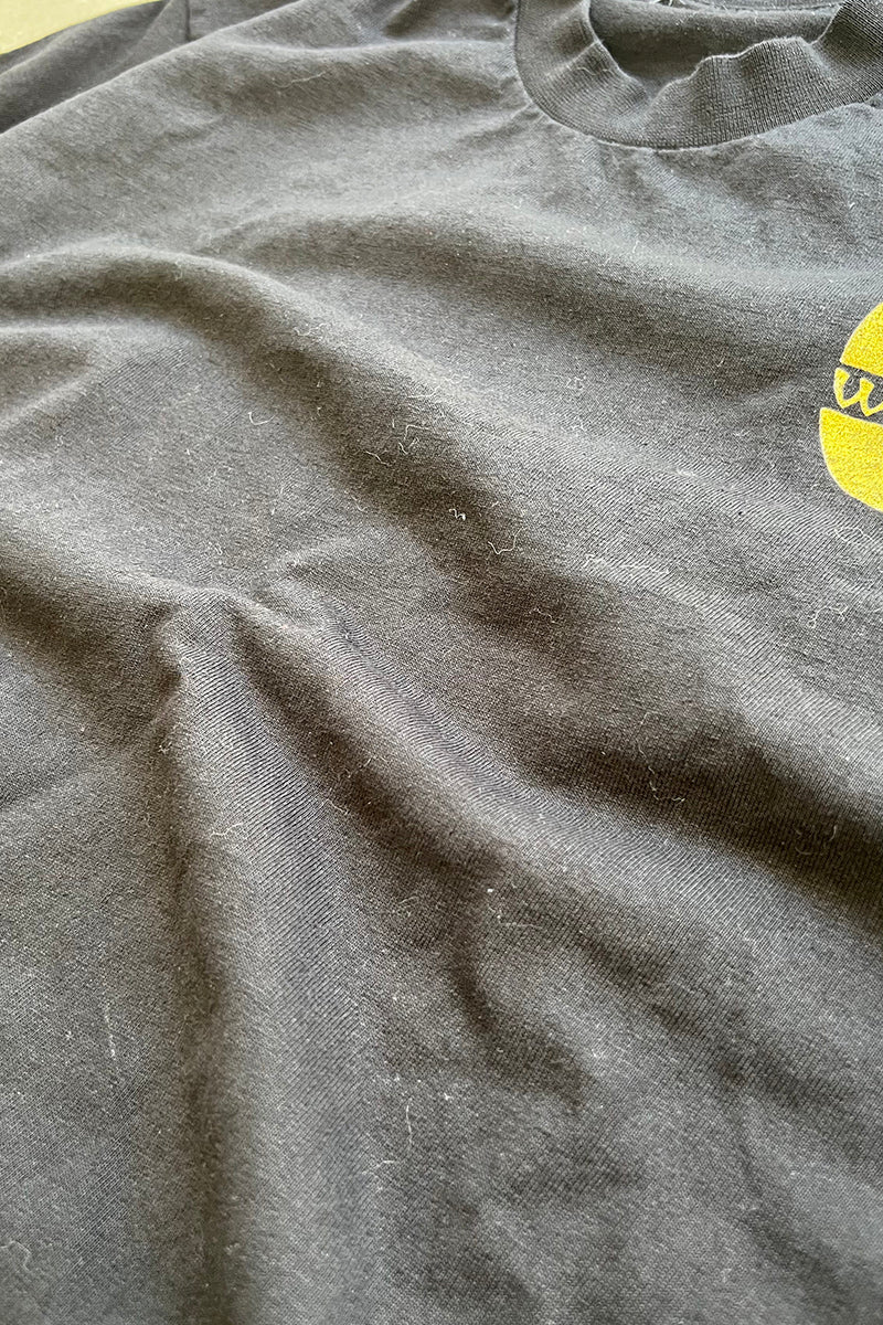 WU-TANG LOGO T-SHIRT / BLACK [SIZE: M USED]
