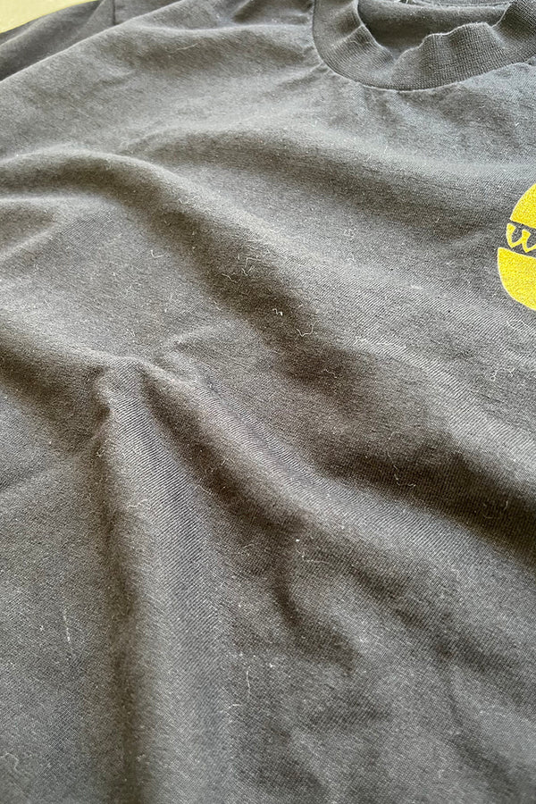 WU-TANG LOGO T-SHIRT / BLACK [SIZE: M USED]
