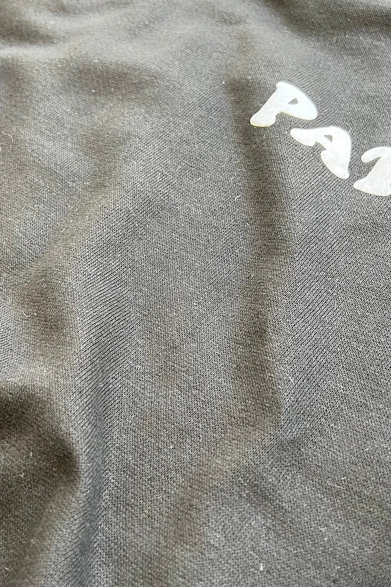 MADE IN USA 90'S KISS MY ASS MESSAGE SWEATSHIRT / BLACK [SIZE: XL USED]