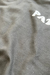 MADE IN USA 90'S KISS MY ASS MESSAGE SWEATSHIRT / BLACK [SIZE: XL USED]