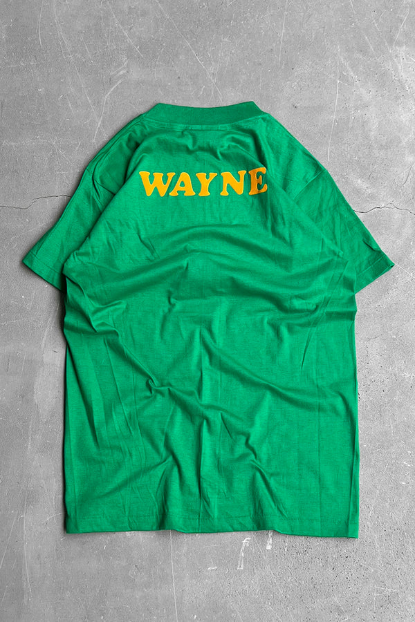 MADE IN USA 80'S TEAM 1 T-SHIRT / GREEN [SIZE: M DEADSTOCK/NOS]