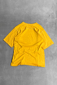 MADE IN USA 80'S RUGBY T-SHIRT / YELLOW [SIZE: L USED]