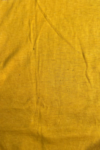MADE IN USA 80'S RUGBY T-SHIRT / YELLOW [SIZE: L USED]