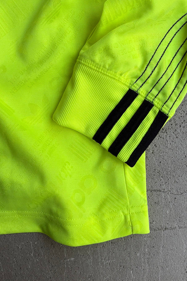 L/S FOOTBALL GAME SHIRT / YELLOW [SIZE: L USED]