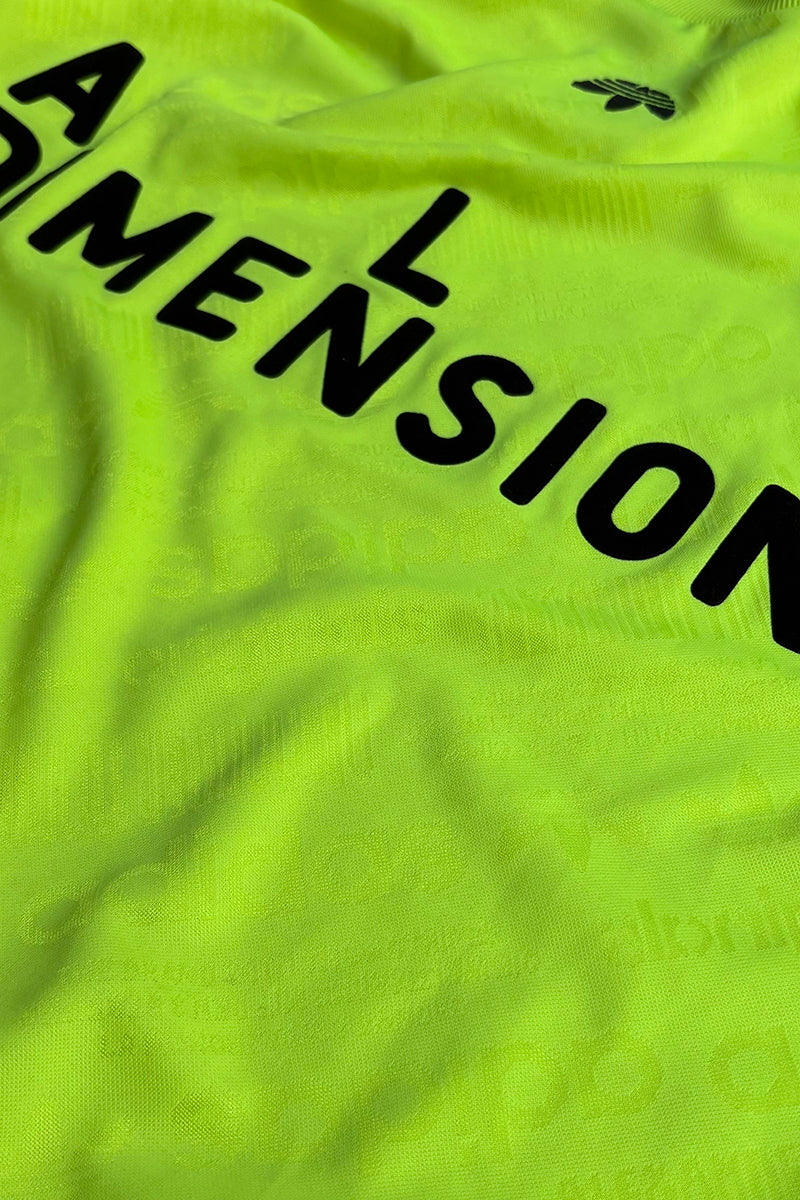 L/S FOOTBALL GAME SHIRT / YELLOW [SIZE: L USED]