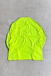 L/S FOOTBALL GAME SHIRT / YELLOW [SIZE: L USED]