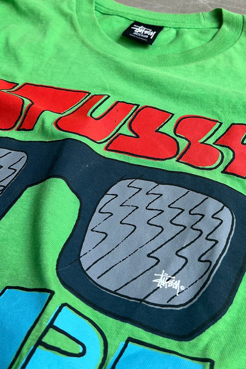 MADE IN MEXICO TRIBE T-SHIRT / GREEN [SIZE: M USED]