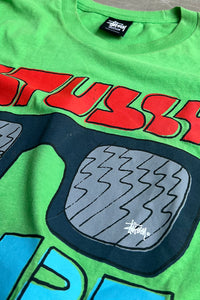 MADE IN MEXICO TRIBE T-SHIRT / GREEN [SIZE: M USED]