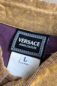 L/S CORDUROY SHIRT / BROWN [SIZE: L USED]