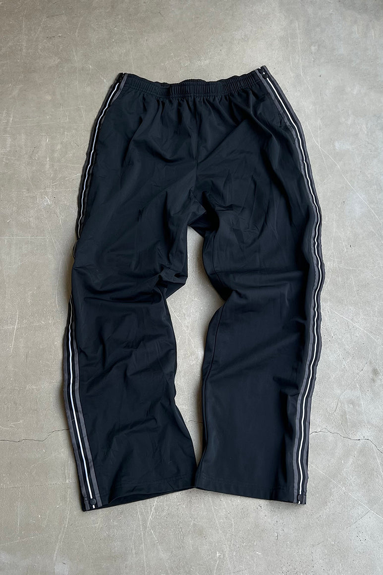 90'S SIDE SNAP NYLON PANT / BLACK [SIZE: M USED]