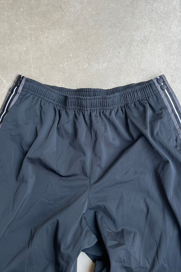 90'S SIDE SNAP NYLON PANT / BLACK [SIZE: M USED]