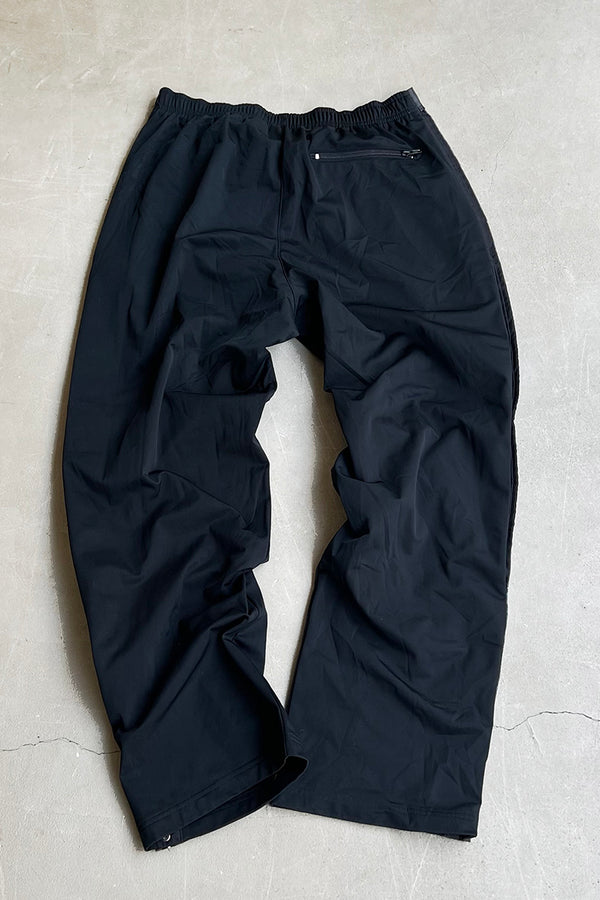 90'S SIDE SNAP NYLON PANT / BLACK [SIZE: M USED]