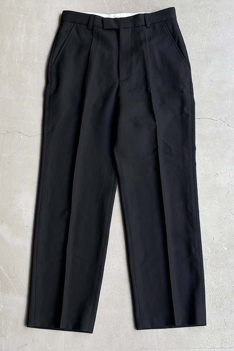MADE IN ITALY SUIT SET-UP / BLACK [SIZE: JACKETS 46 PANTS 44 DEADSTOCK/NOS]