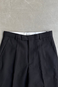 MADE IN ITALY SUIT SET-UP / BLACK ［SIZE: JACKETS 46 PANTS 44 DEADSTOCK/NOS]