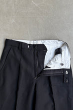 画像をギャラリービューアに読み込む, MADE IN ITALY SUIT SET-UP / BLACK ［SIZE: JACKETS 46 PANTS 44 DEADSTOCK/NOS]
