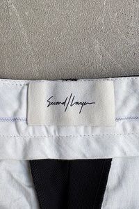 MADE IN ITALY SUIT SET-UP / BLACK ［SIZE: JACKETS 46 PANTS 44 DEADSTOCK/NOS]