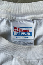 画像をギャラリービューアに読み込む, MADE IN USA 90&#39;S AL HIRSCHFELD DRAWING THE BEATLES ART&amp;BAND T-SHIRT / WHITE [SIZE: L USED]
