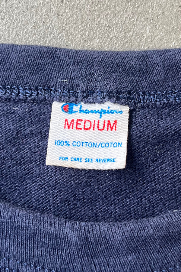 MADE IN USA 80'S EAGLES T-SHIRT / NAVY [SIZE: M USED]