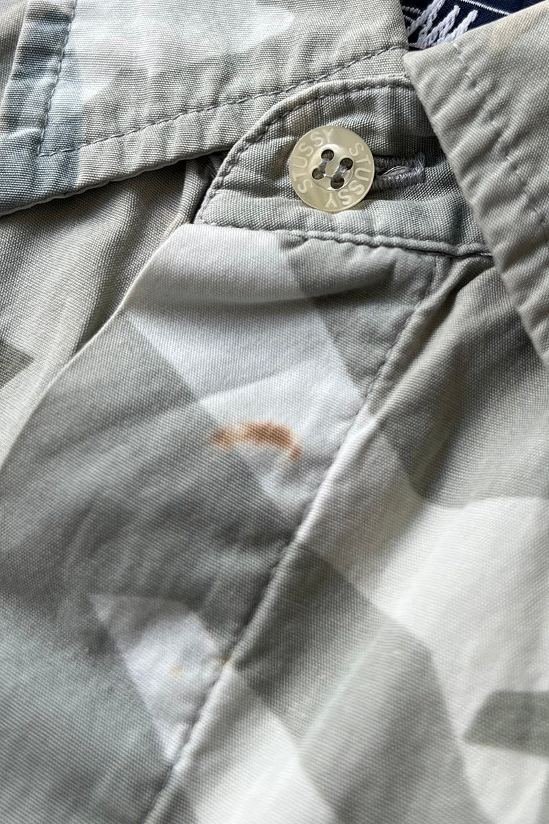 MADE IN USA 90'S S/S SHIRT / CAMO [SIZE: S USED]