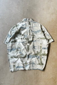 MADE IN USA 90'S S/S SHIRT / CAMO [SIZE: S USED]