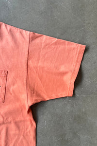12SS MADE IN USA LOGO POCKET T-SHIRT / ORANGE [SIZE: M USED]