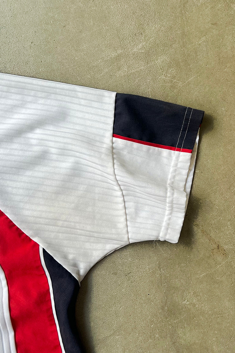 90'S ENGLAND FOOTBALL GAME SHIRT / WHITE [SIZE: L USED]