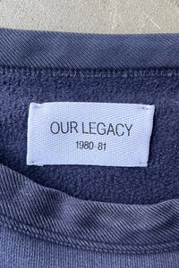 MADE IN PORTUGAL Y2K EARLY 00'S 初期 SWEATSHIRT / NAVY [SIZE: XL USED]