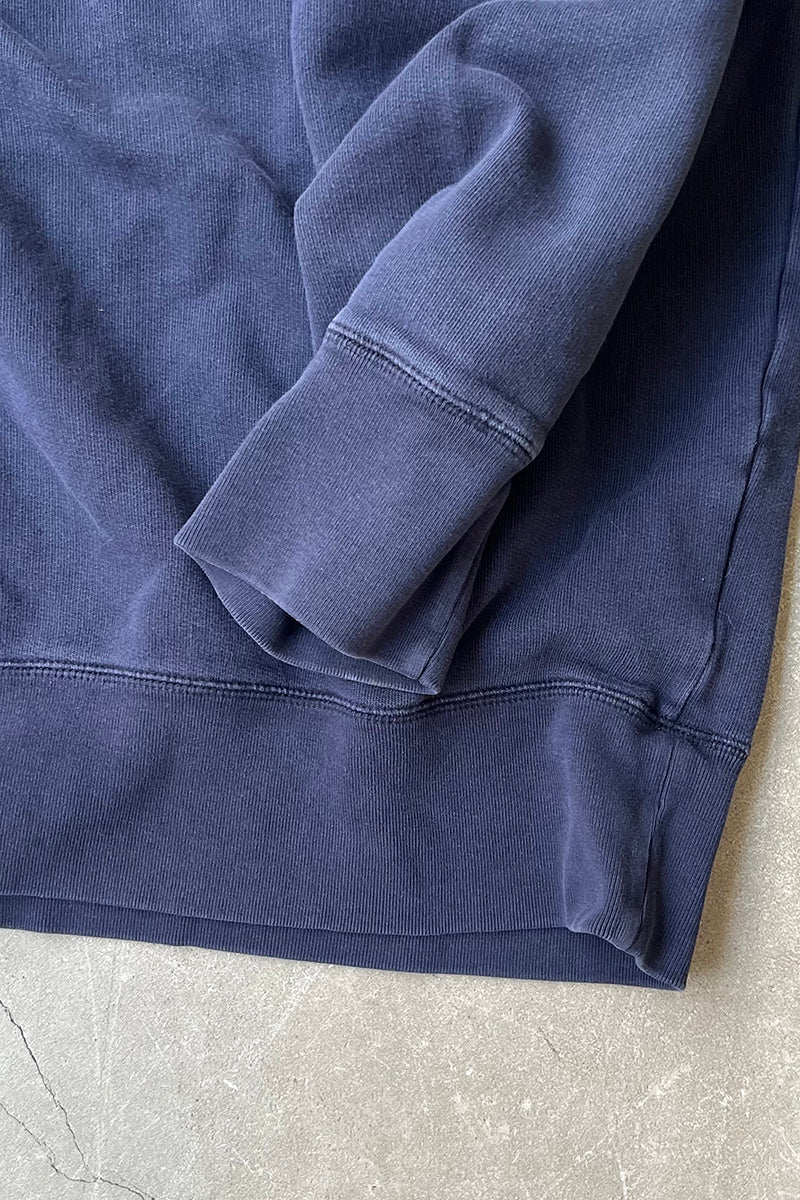 MADE IN PORTUGAL Y2K EARLY 00'S SWEATSHIRT / NAVY [SIZE: XL USED]