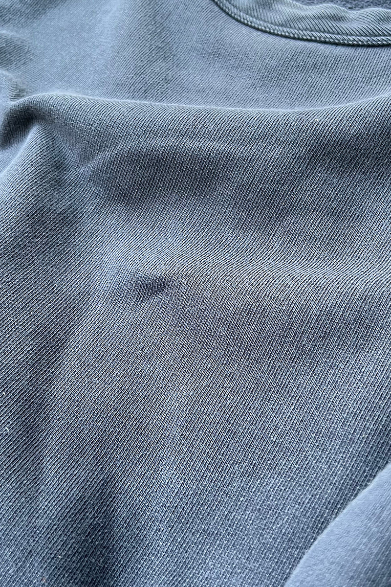 MADE IN PORTUGAL Y2K EARLY 00'S SWEATSHIRT / NAVY [SIZE: XL USED]